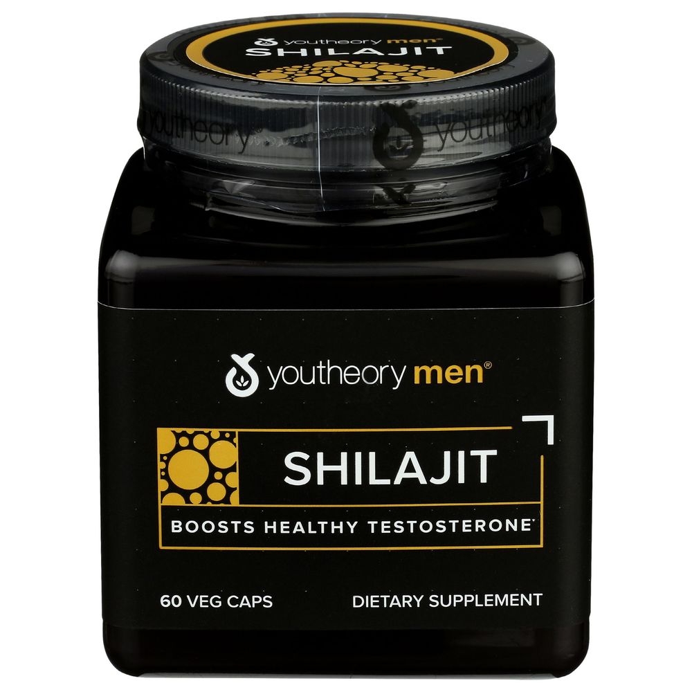 Youtheory Mens Shilajit Capsules, 60 count