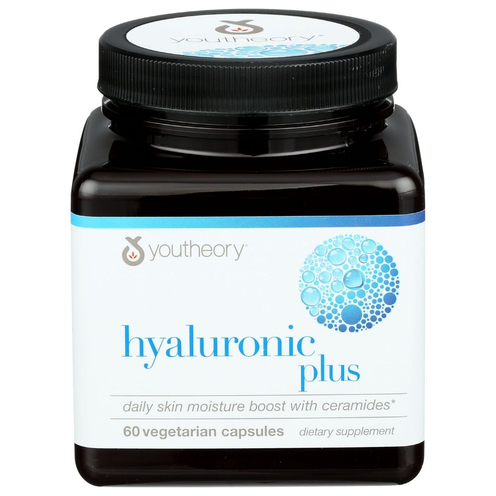 Youtheory Hyaluronic Plus Capsules, 60 count