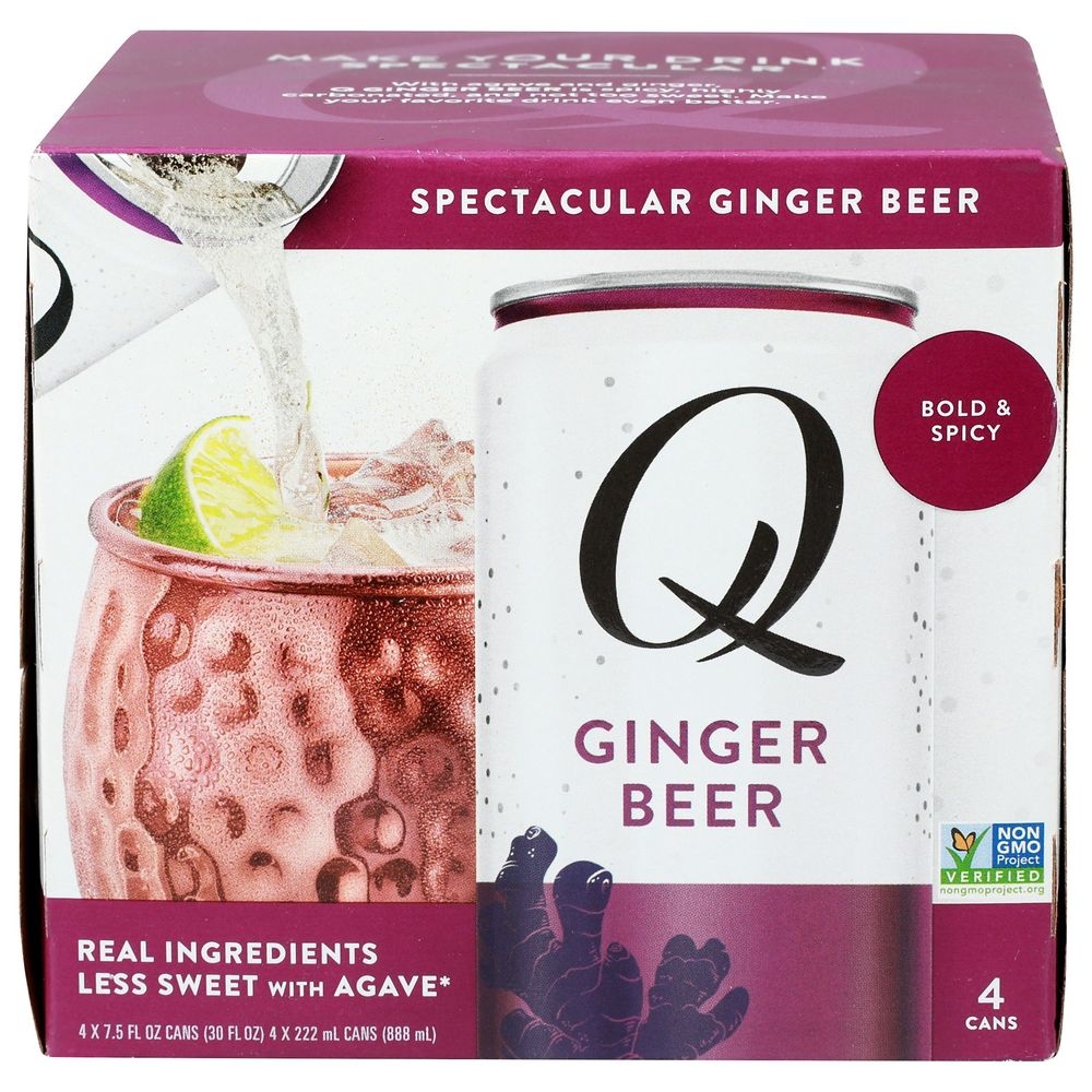 Q Mixers Spectacular Ginger Beer, 30 Fluid Ounce -- 6 per case