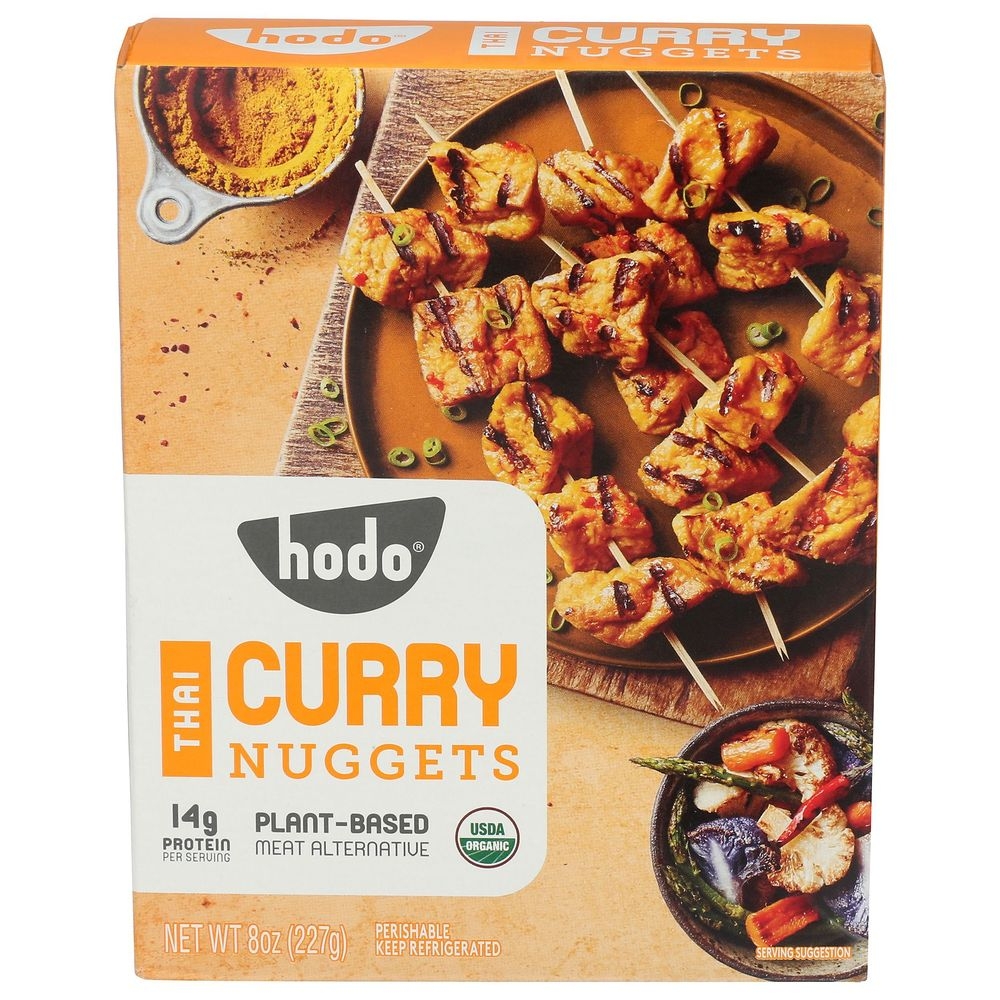 Hodo Organic Plant Based Thai Curry Nuggets, 8 Ounce -- 6 per case