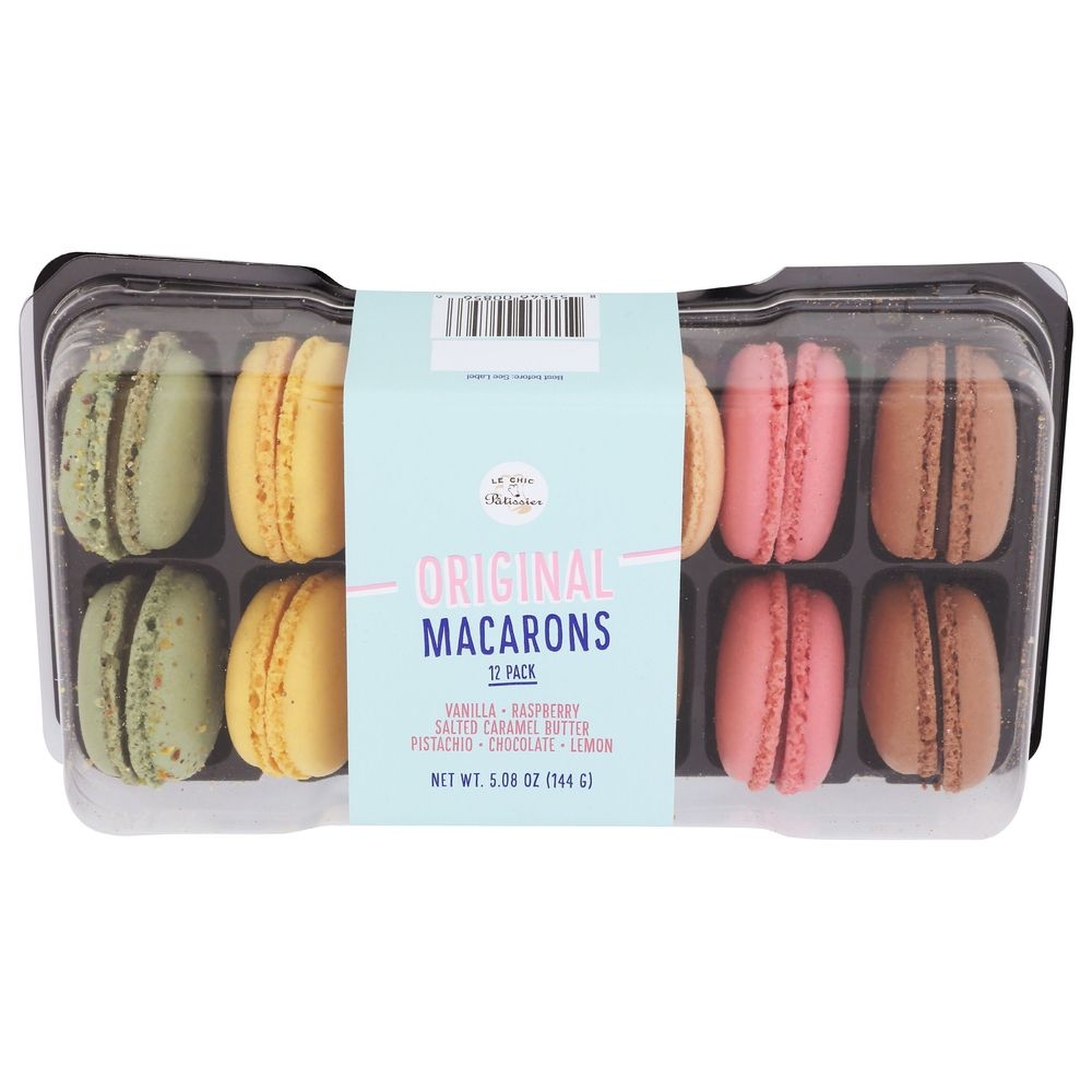 Le Chic Patissier Original Gourmet Macarons, 5.08 Ounce -- 12 per case