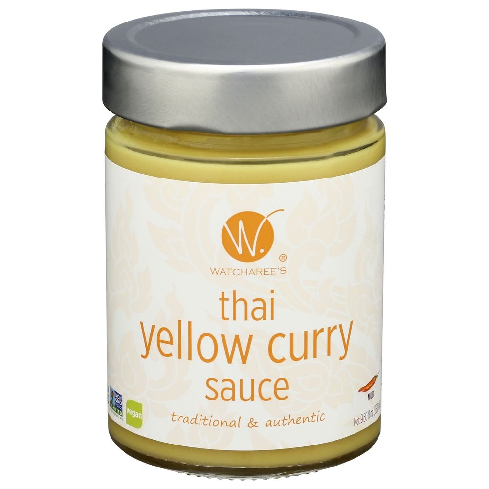 Watcharees Thai Yellow Curry Sauce, 9.8 Fluid Ounce -- 6 per case
