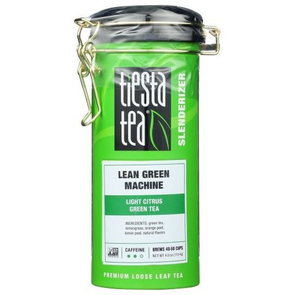 Tiesta Tea Slenderizer Lean Green Machine Light Citrus Green Tea, 4 Ounce -- 6 per case