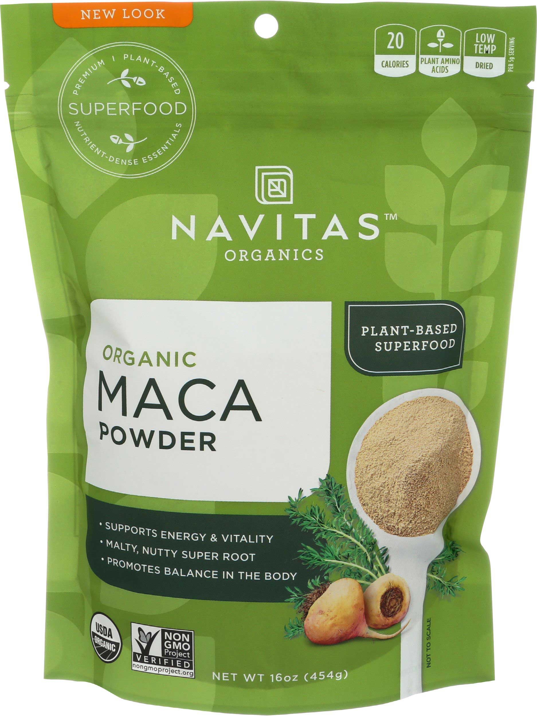 Navitas Organics Maca Powder, 16 Ounce