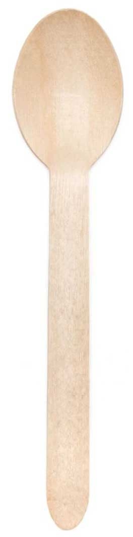 Foodstiks Compostable Wood Spoons -- 6000 per case