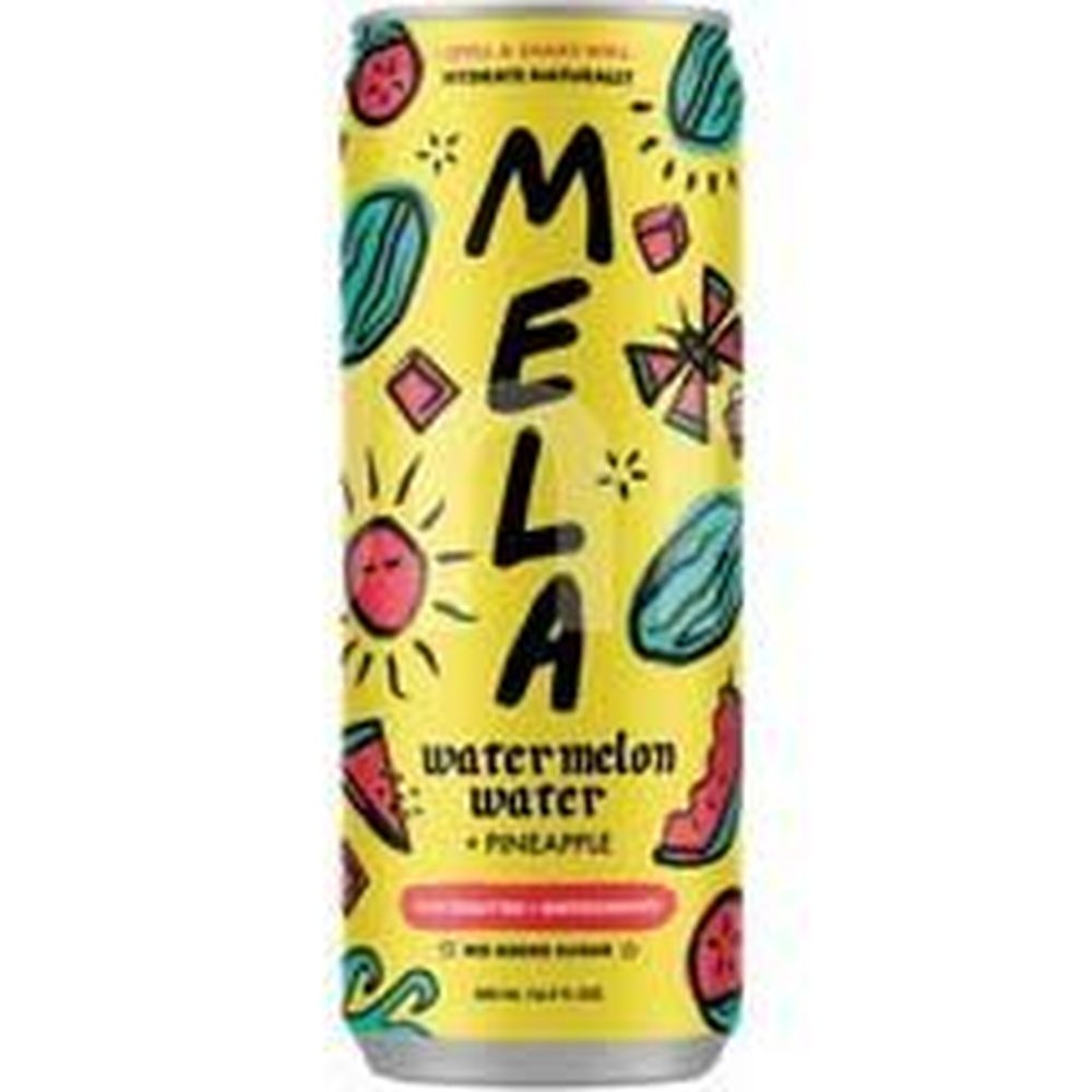 Mela Pineapple Watermelon Water, 16.9 Fluid Ounce -- 12 per case