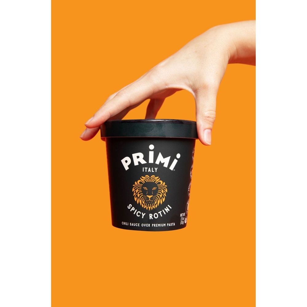 Primi Spicy Rotini Pasta, 2.5 Ounce -- 12 per case