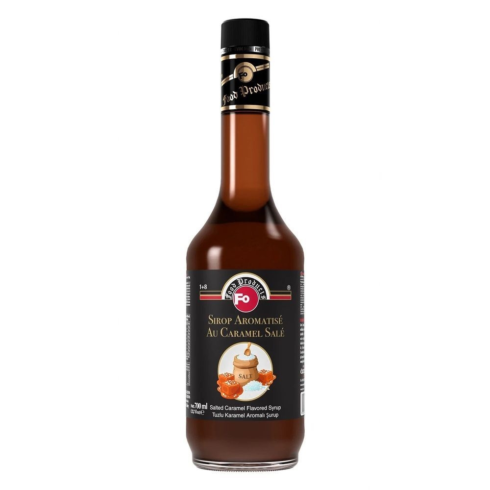 FO Salted Caramel Flavored Syrup, 700 mL -- 6 per case
