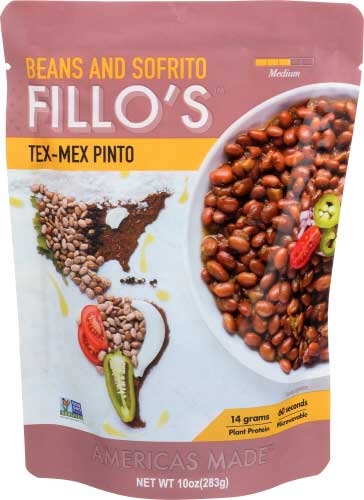 Fillos Tex Mex Pinto Beans and Sofrito, 10 Ounce -- 6 per case
