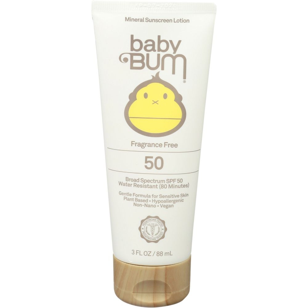 Baby Bum SPF 50 Sunscreen Lotion, 3 Ounce