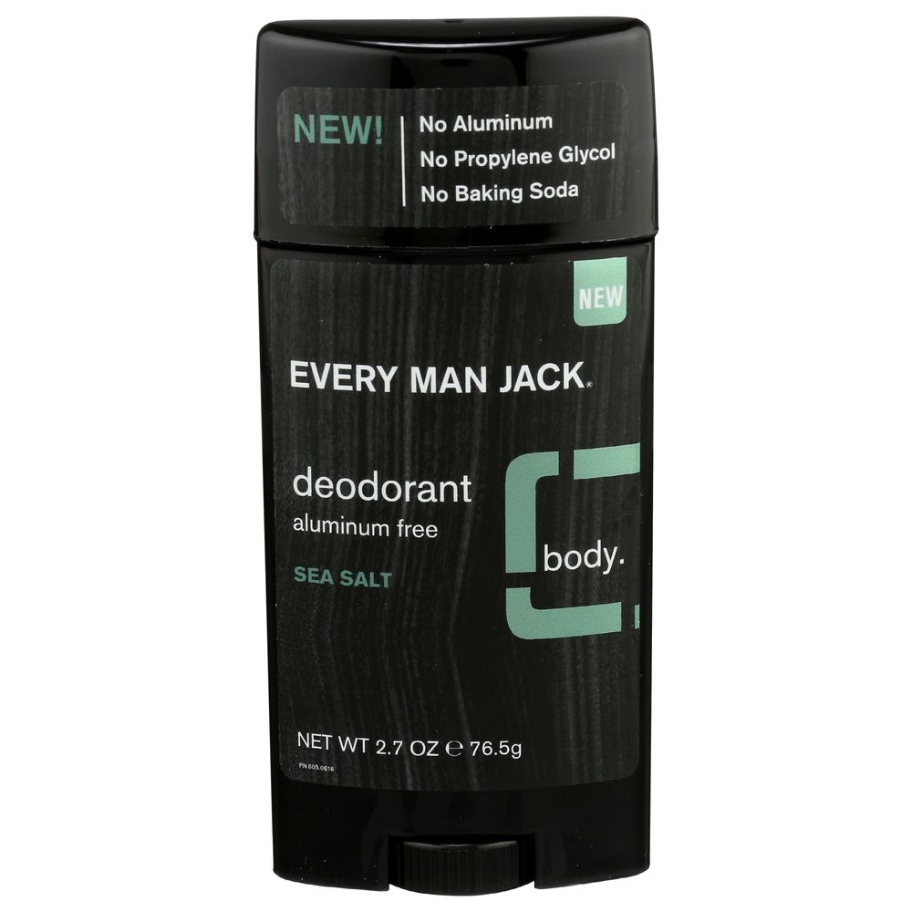 Every Man Jack Sea Salt Deodorant, 2.7 Ounce