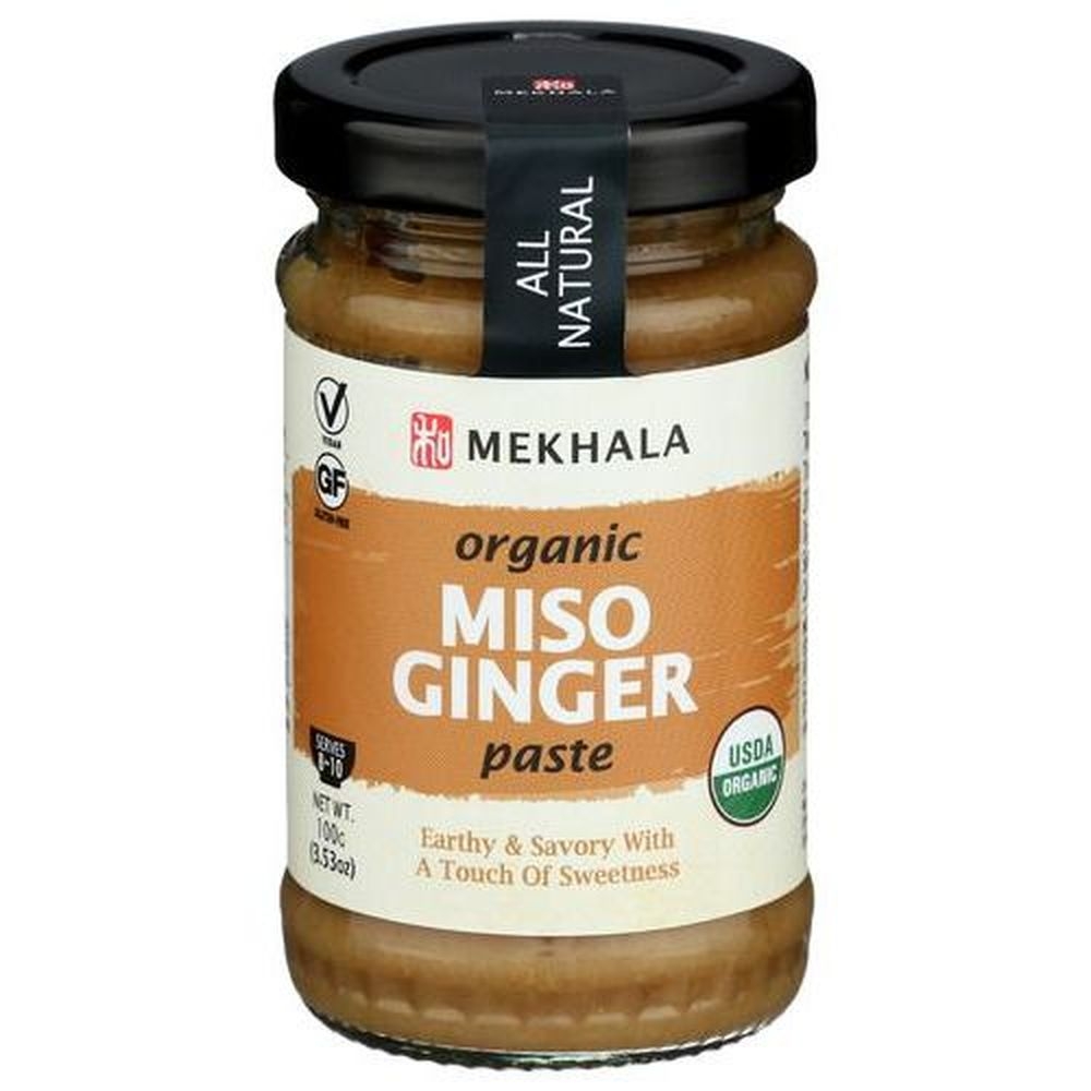 Mekhala Organic Miso Ginger Paste, 3.53 Ounce -- 6 per case