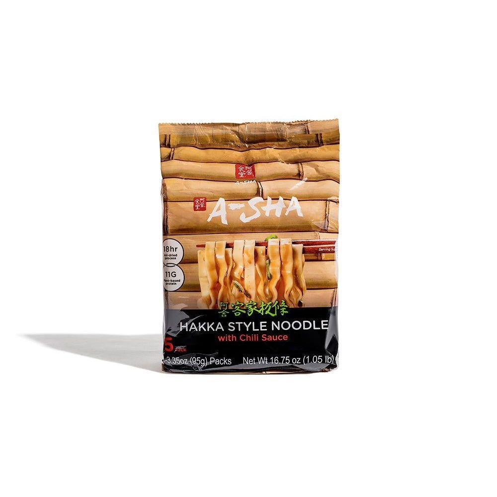 A-Sha Hakka Noodles with Chili Sauce, 16.75 Ounce -- 6 per case