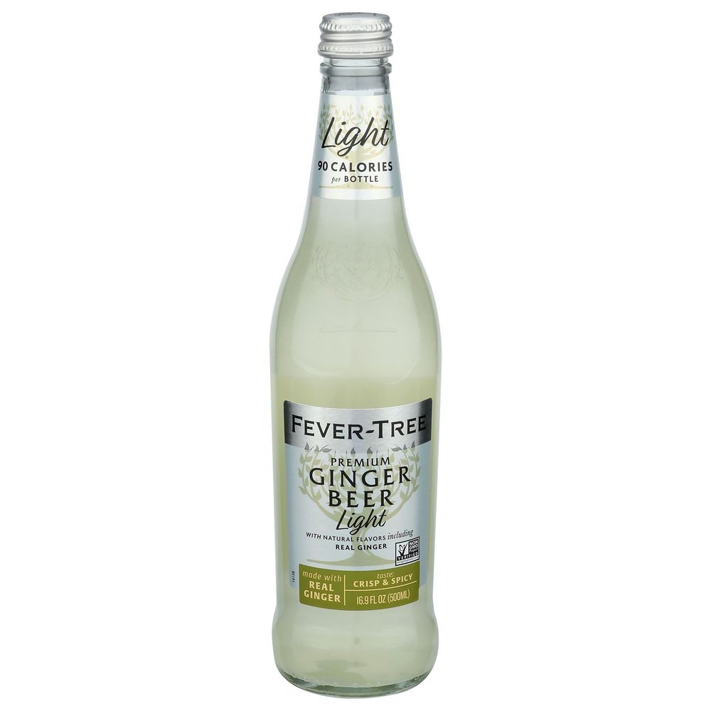 Fever Tree Naturally Light Ginger Beer Soda, 16.9 Fluid Ounce -- 8 per case