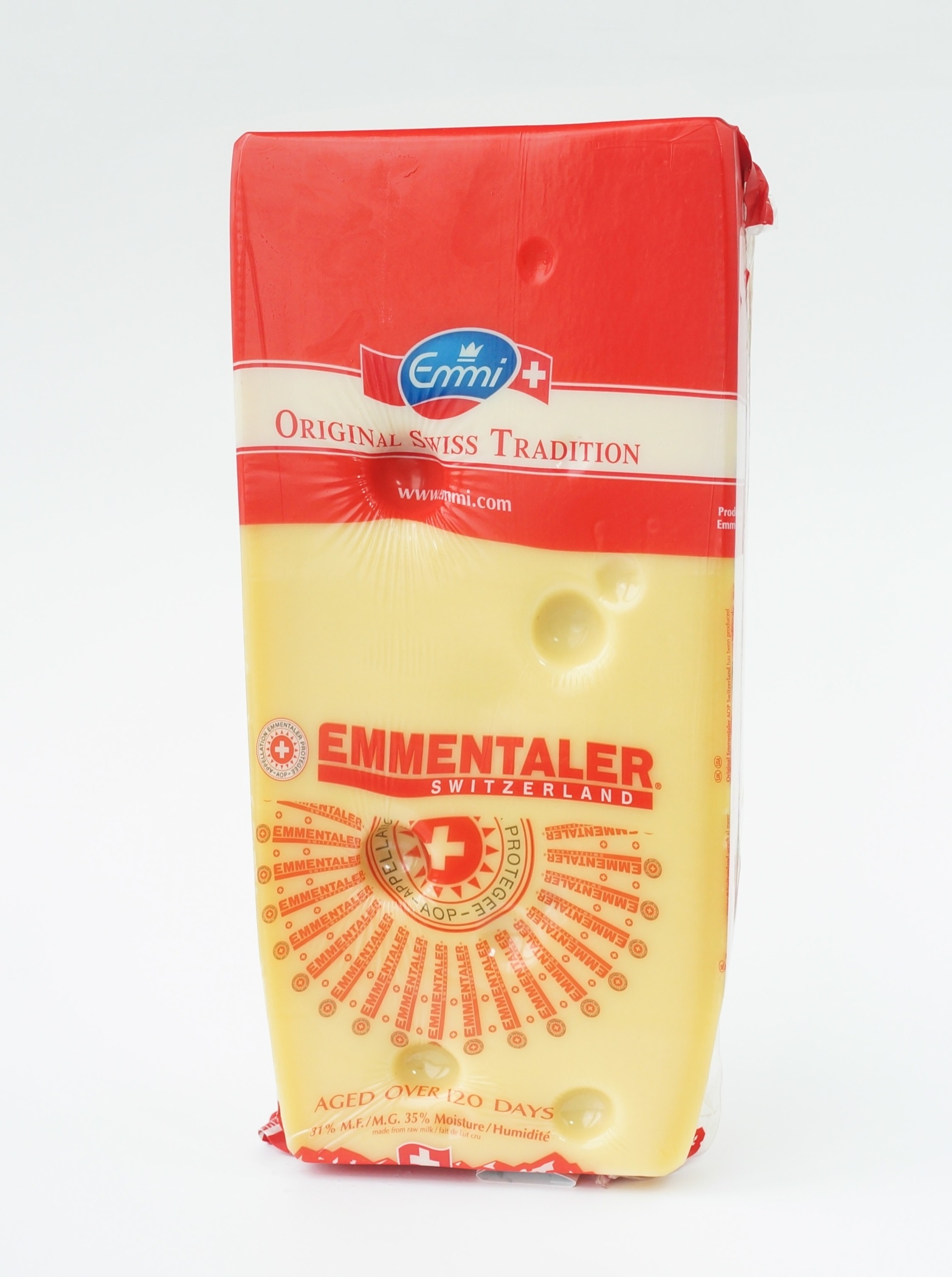 Emmi Emmentaler Cheese - Center Cut, 15 Pound -- each.