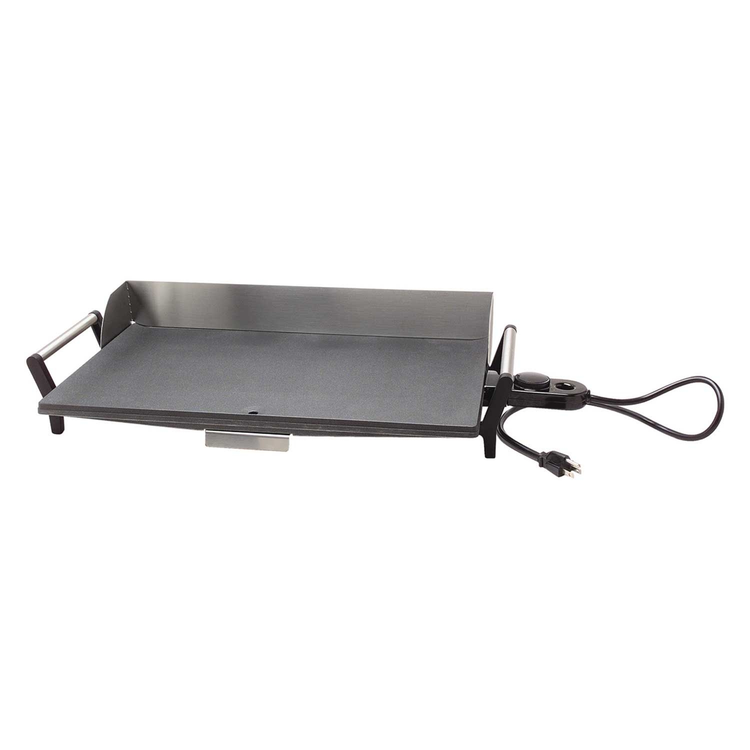 Cadco Light-Duty Charcoal Grey Countertop Griddle, 29 x 5 1/2 x 12 1/2 inch