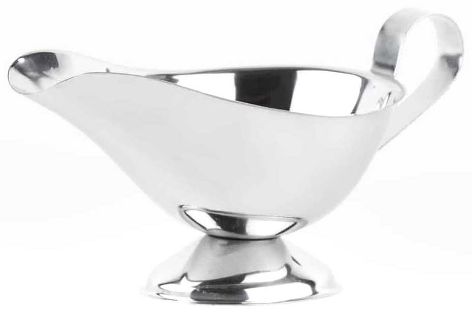 American Metalcraft Stainless Steel Gravy Boat, 16 Ounce