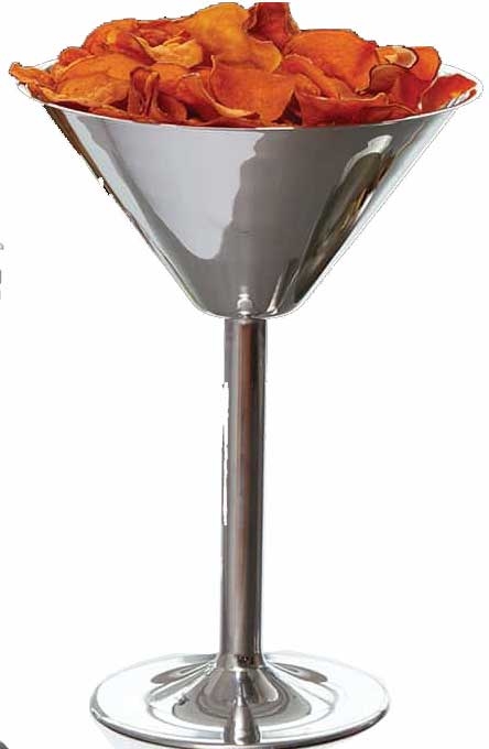 American Metalcraft Martini Glass Server, 72.3 x 53.8 inch