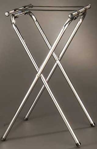 American Metalcraft Deluxe Metal Tray Stands, 19 1/2 x 15 x 31 inch