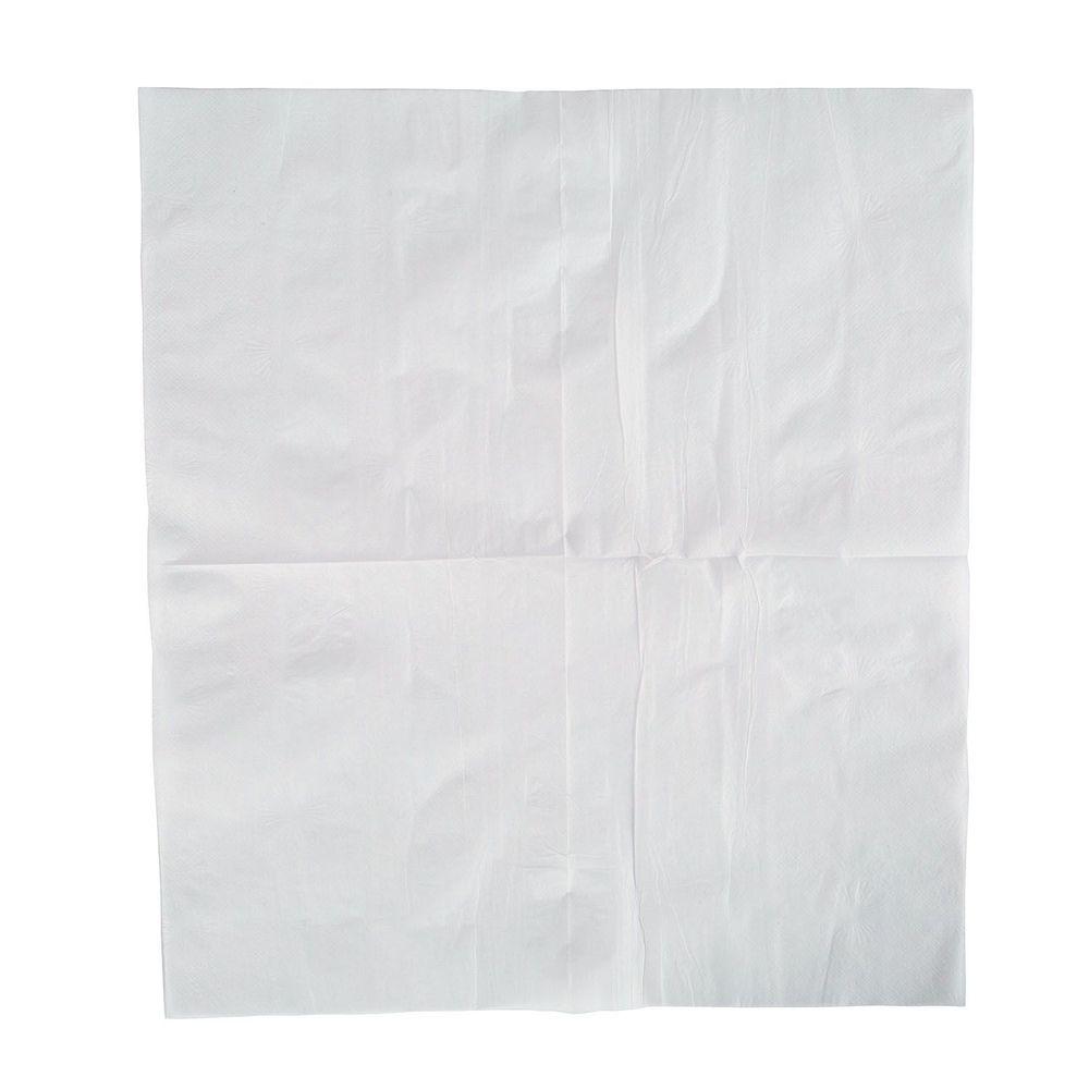 Hawthorn White 1 Ply Premium Paper Lunch Napkin, 11.3 x 13 inch -- 6000 per case