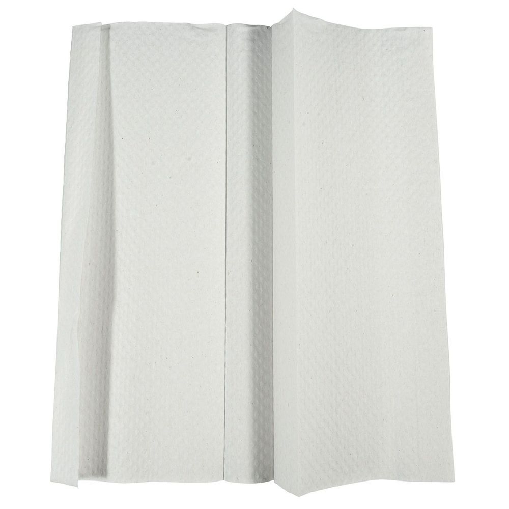 Hawthorn White 1 Ply C Fold Towel, 10.2 x 13 inch -- 2400 per case