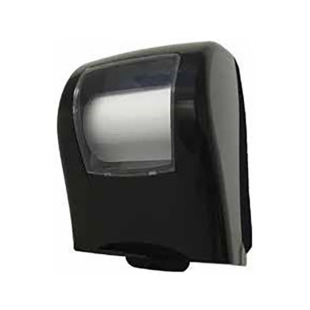 San Jamar Hawthorn Mechanical Black Hands Free Towel Roll Dispenser