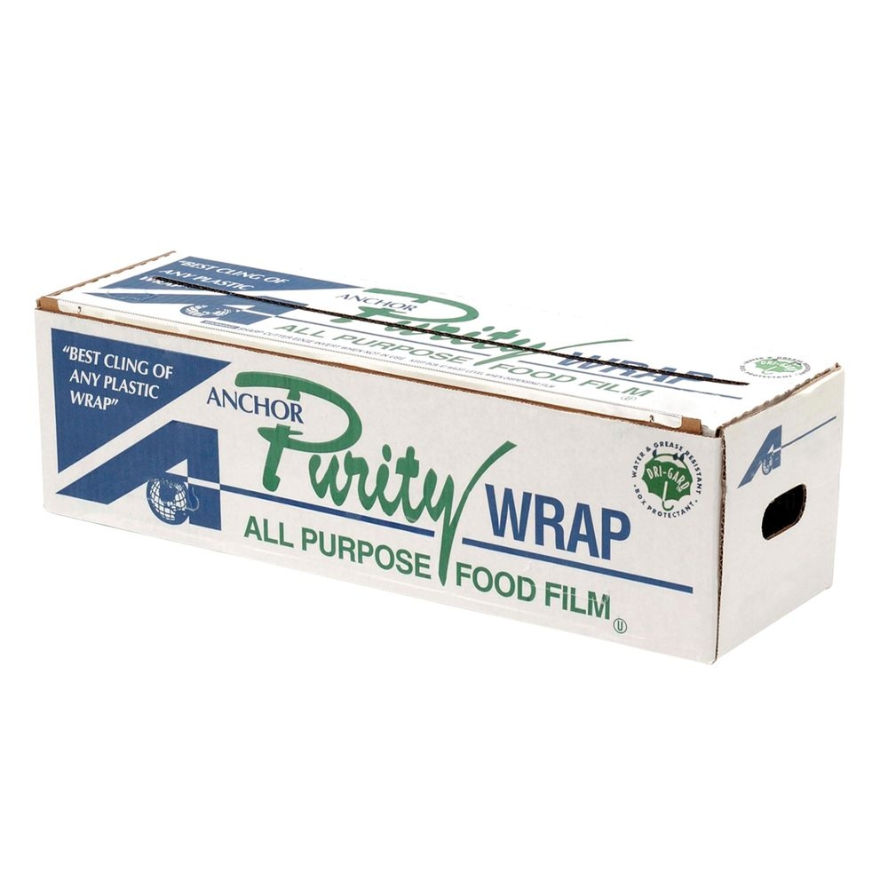 Purity Wrap Polyvinyl Chloride All Purpose Food Film, 18 inch x 3000 Feet