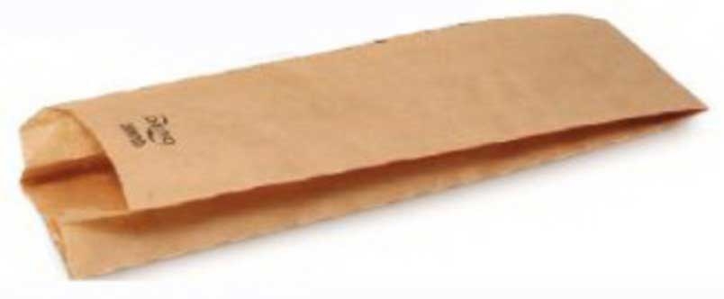 Duro Hilex Poly Kraft Virgin Paper Liquor Bag, 1 Pint -- 500 per case