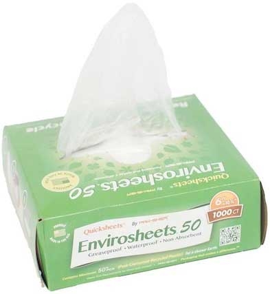 Command Packaging HDPE Natural Envirosheet , 6 x 10.75 inch -- 10000 per case