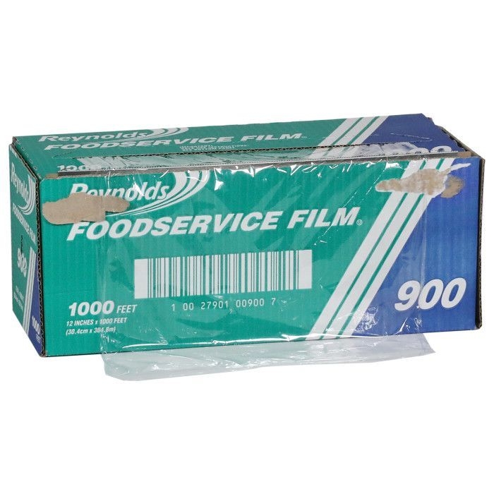 Reynolds Film Roll with Metal Serrated Cutter, 12 inch x 1000 Feet