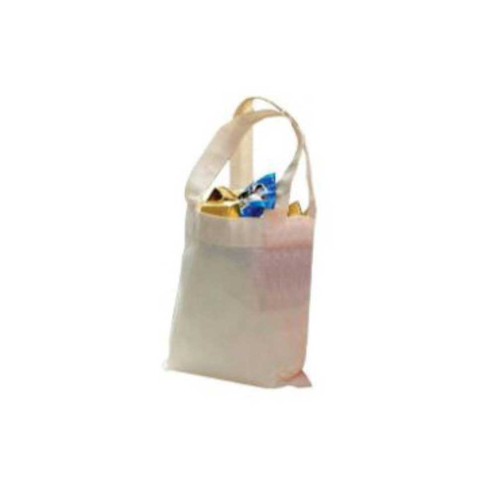 Hilex Poly White 13 mic Plain Mini T-Sak -- 1000 per case