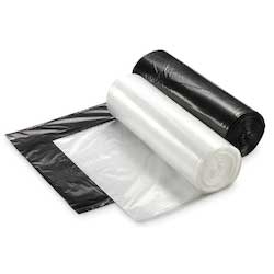 Berry Plastics Big City Clear Linear Low Density Polyethylene Coreless 1.5 Mil Can Liner Roll, 33 Gallon Capacity