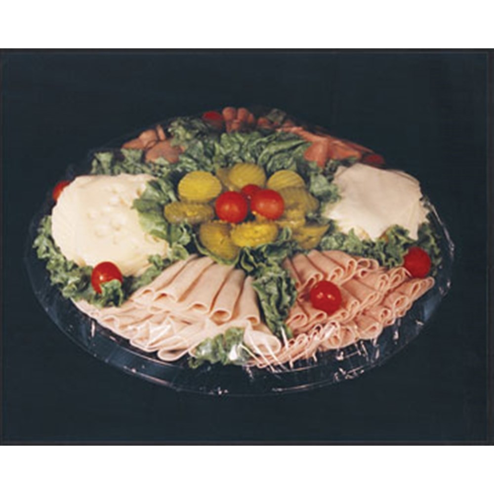 Cellucap Clear PE Elastic Bound Cover Cater Tray, 30 inch -- 100 per case