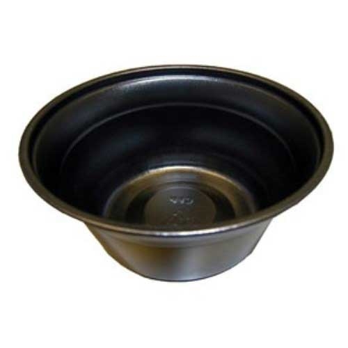 D and W Fine Pack Black Plastic Bowl -- 1000 per case