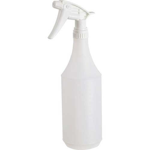 Ecolab Clear Polypropylene Delimer Spray Bottle, 32 Ounce -- 3 per case