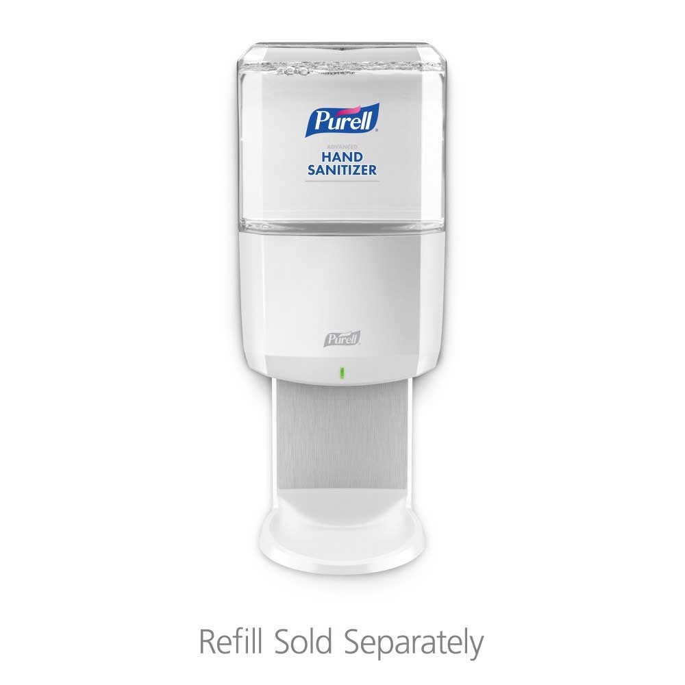 Purell White Acrylonitrile Butadiene Styrene ES6 Touch-Free Hand Sanitizer Dispenser, 1200 Milliliter