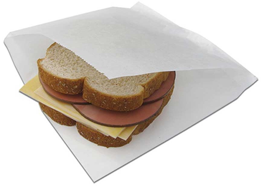 Mcnairn Packaging Open Side Dry Waxed Sandwich Bag, 7 x 6.75 inch -- 2000 per case