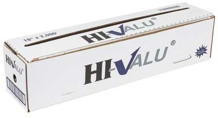 Anchor Packaging Hi Valu 32 Gauge Cling Film in Cutter Box, 18 inch x 2000 Feet