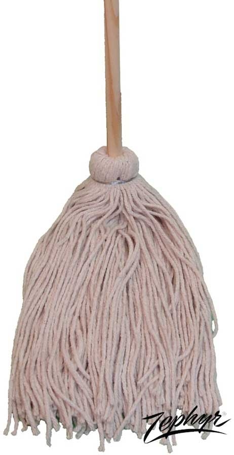 Zephyr 4 Ply Cotton Deck Mop, 32 Ounce -- 6 per case