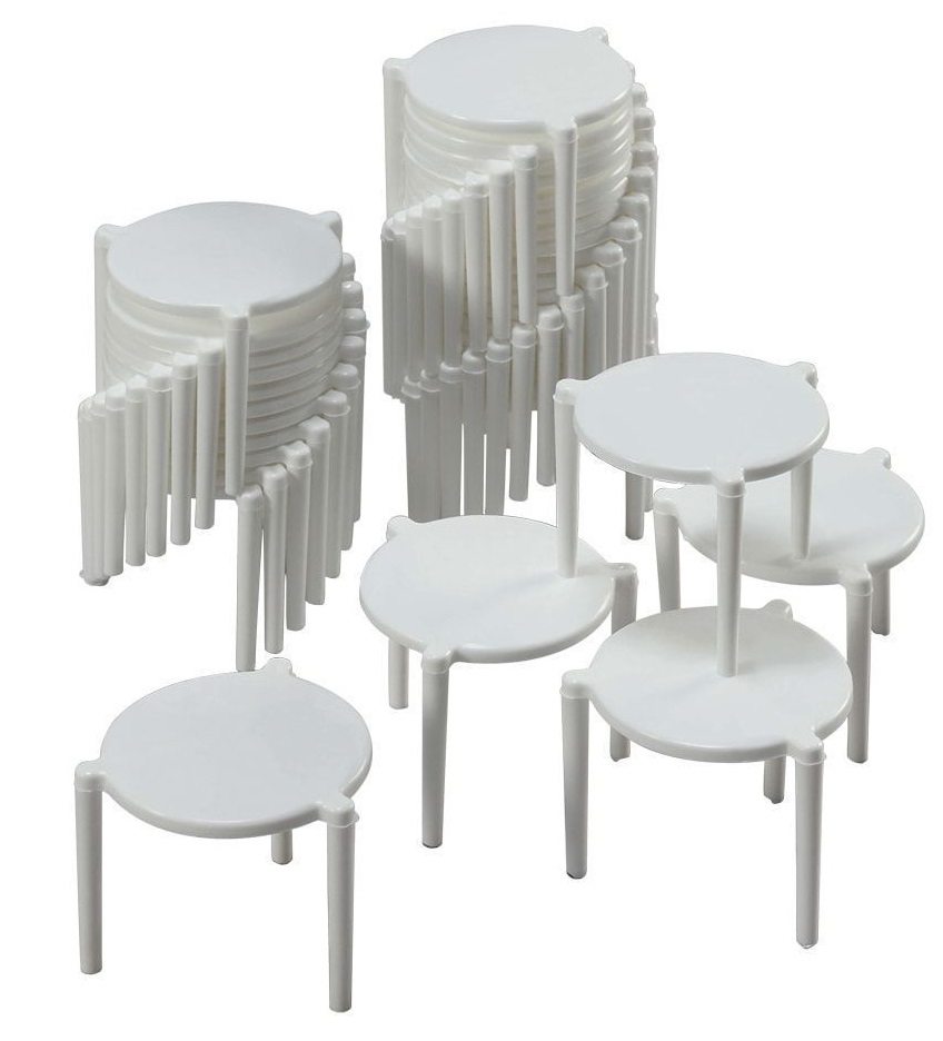 W Packaging Plastic White Round Pizza Topper, 14.75 x 9.875 x 4.125 inch -- 1000 per case