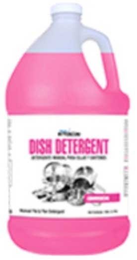 Enviro-Master Pink Commercial Pot and Pan Detergent, 1 Gallon -- 4 per case
