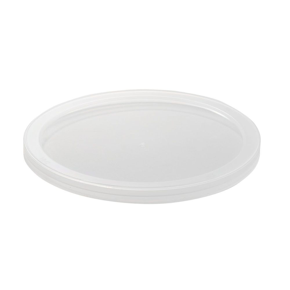 EcoSystems Translucent Polypropylene Overcap Lid Fits 8 to 32 Ounce Containers -- 500 per case