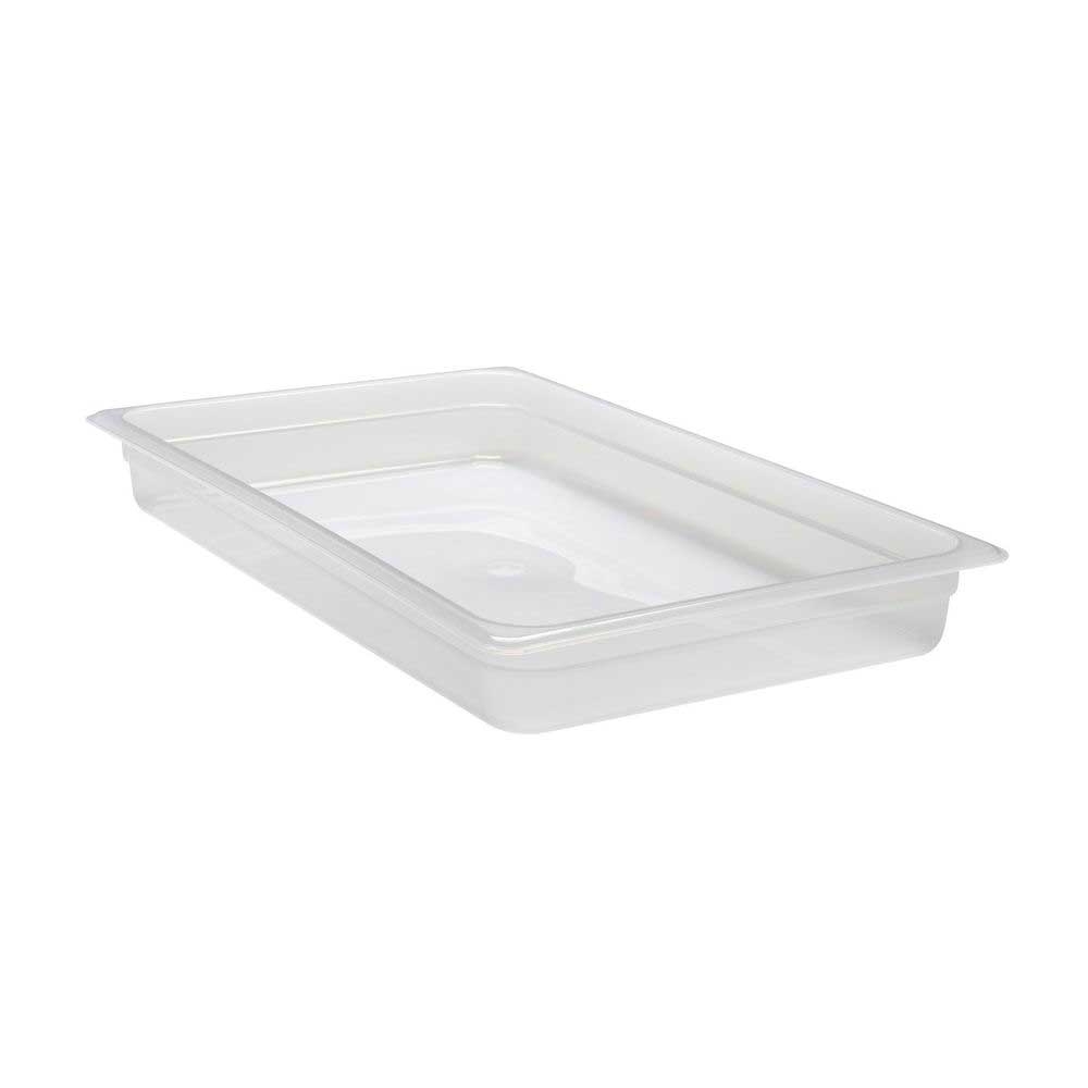 Cambro Full Size Translucent Polypropylene Food Pan, 20 7/8 x 12 3/4 inch -- 6 per case