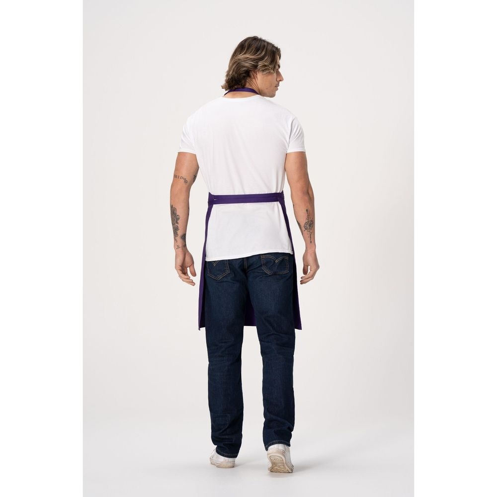 Chef Works Purple Butcher Apron, 34 inch Long x 24 inch Wide