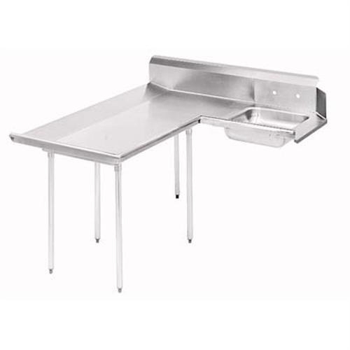 Standard D70 Series Stainless Steel Soil Dishlanding 7 Feet Disthable Right.