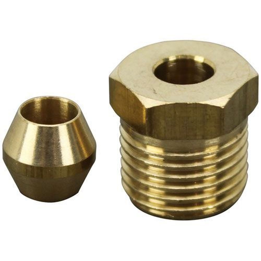 AllPoints 1/4 inch CCT to 3/16 inch CCT Reducer Fitting for AllPoints Part Number 261223