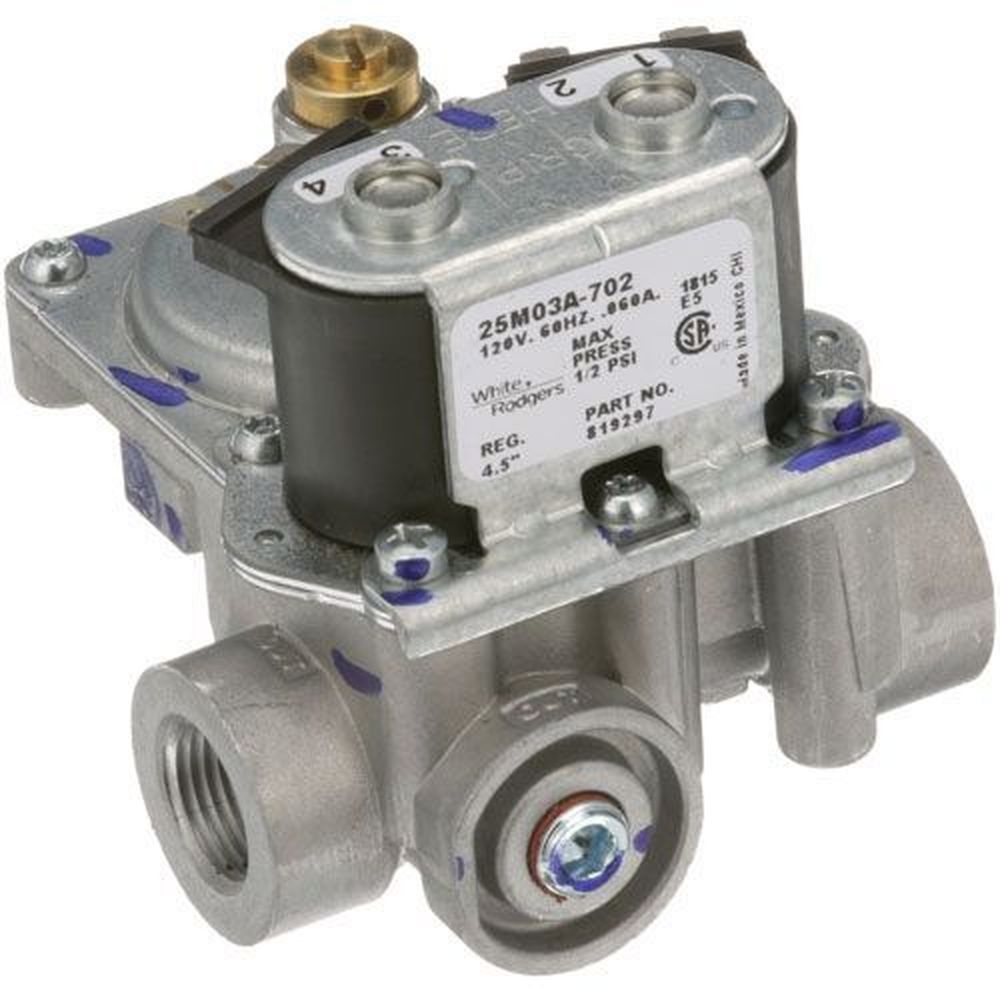 APW 120V 3/8 inch Dual Gas Pilot Solenoid Valve for APW Part Number 2065601