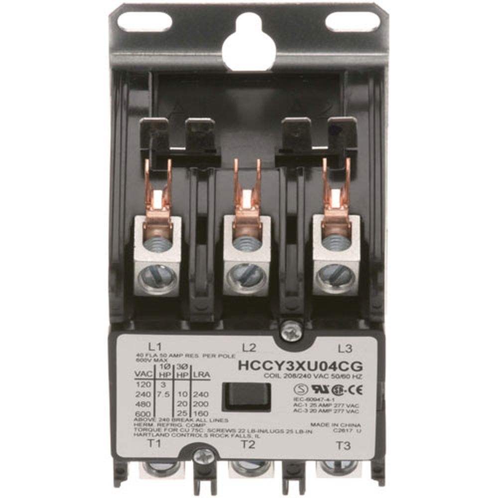 Cres Cor CRE0857 026 Hartland 208/240 Volt 3-Pole Contactor