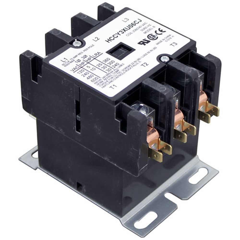 Crown Steam CRN4-DG42 Hartland 60/75 Amp 208/240 Volt 3 Pole Contactor