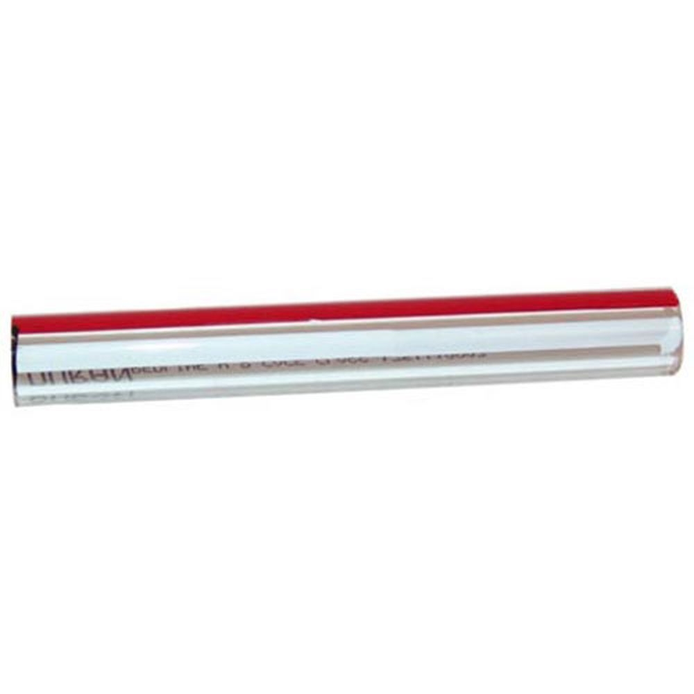 Crown Steam CRN9108-2 Red and White Stripe Sight Glass Tube